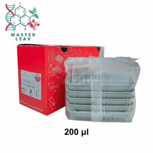 Punta de Pipeta 200 µl Transparente – PCR Performance Tested (96 Uds.)