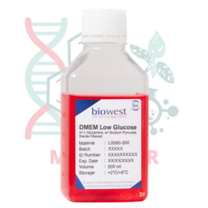 DMEM Glucosa Baja con L-Glutamina y Piruvato de Sodio