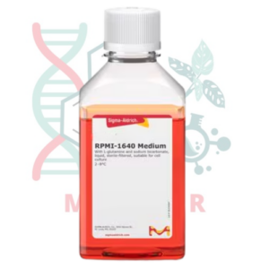 Medio RPMI-1640 con bicarbonato de sodio, sin L-glutamina, estéril