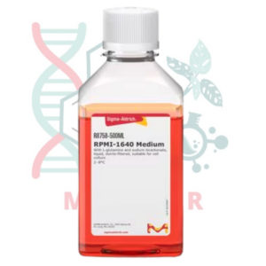 Medio RPMI-1640 con L-glutamina y bicarbonato de sodio estéril
