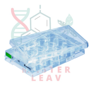 Placa de cultivo celular 12 pocillos fondo plano superficie Suspensión TC Tested