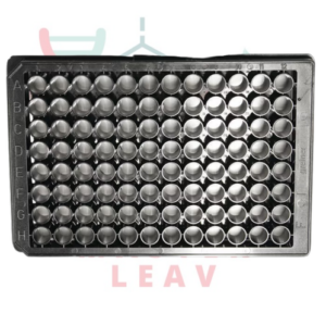 Placa multipocillo de nanofibras alineadas de policaprolactona (PCL), 96 pozos